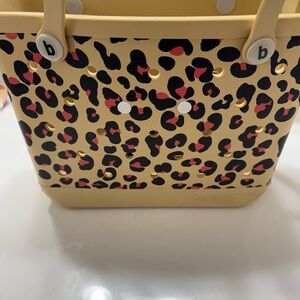 Baby BOGG Bag Leopard Print - Pink and Black